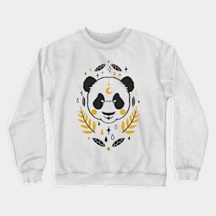 design cute panda Crewneck Sweatshirt